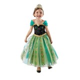 Rochie/rochita Printesa Anna- verde Frozen