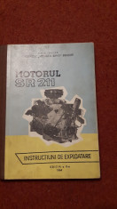 Motorul SR 211 - INSTRUCTIUNI DE EXPLOATARE - 1964 foto