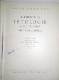 CARTE VECHE -ELEMENTE DE ISTOLOGIE -1946