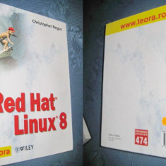 8628-Red Hat OLinux 8 stare foarte buna. Marimi: 24/17 cm, 990 pagini.