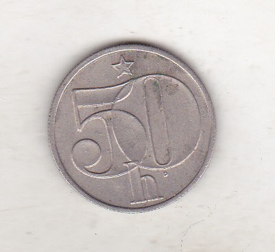 bnk mnd Cehoslovacia 50 haleru 1978