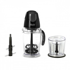 Blender si Chopper 2in1 ZEPHYR ZP 1111 O, 350W, 1.5litri, 0.6 litri, 2 accesorii, Negru foto