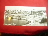 Ilustrata-Fotografie- Bucuresti -Cartierul Floreasca- RSR -format lung