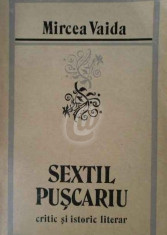 Sextil Puscariu - critic si istoric literar foto