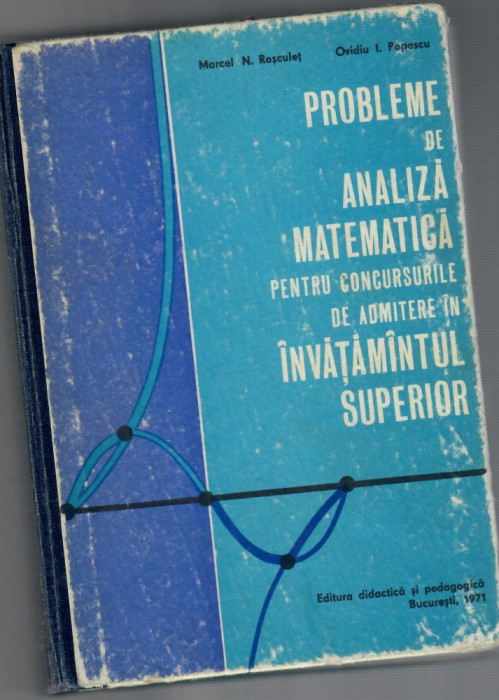 Probleme de analiza matematica pentru concursurile de admitere