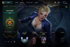 Cont League of Legends, EUNE, Plat 2 Solo, 59 skinuri, Dreadnova Darius foto