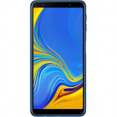 Galaxy A7 2018 Dual Sim 128GB LTE 4G Albastru 4GB RAM foto
