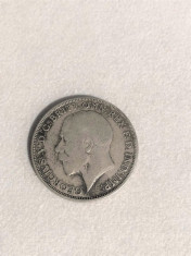 Moneda Argint 1 FLORIN ANGLIA 1921 foto
