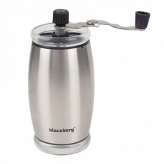 Rasnita manuala pentru cafea Klausberg KB 7249, Reglare, Inox foto