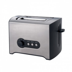 Prajitor de paine ZEPHYR ZP 1440 Y, 900 W, 2 felii, 7 trepte de coacere, Timer, Tava, Inox foto