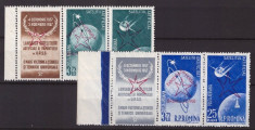 1958 - Satelitii, supratipar Bruxelles, tripticuri neuzate foto