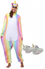 PJM86-59 Set pijama kigurumi + papuci de casa foto