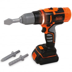 Jucarie Smoby Bormasina electrica Black &amp;amp;amp; Decker foto