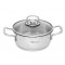 Mini Oala, Home Perfect Anet, 16 cm, 1.3 litri, Inox