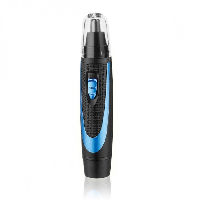 Trimmer pentru nas/urechi ZEPHYR ZP 1812 F,1 x AA baterii, Negru/Albastru Trimmer pentru nas/urechi ZEPHYR ZP 1812 F,1 x AA baterii, Negru/Albastru