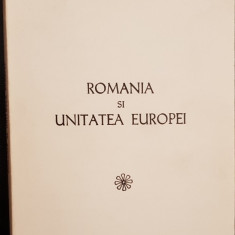 TRAIAN POPESCU ROMANIA SI UNITATEA EUROPEI MADRID 1975 CONTRIBUȚIA FILATELICĂ
