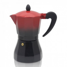 Cafetiere Cubaneza ZEPHYR ZP 1173 M6, 6 cesti, Negru/Rosu foto