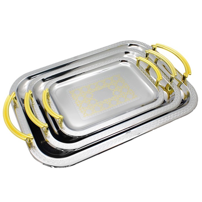 Set Tavi ZP 1231 A3, 3 buc, Chrom, Decoratie Set Tavi ZP 1231 A3, 3 buc, Chrom, Decoratie