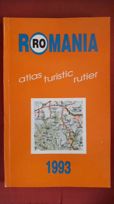 Romania - Atlas turistic rutier - Dragomir Vasile