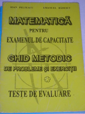 myh 33s - Culegere matematica - probleme - exercitii - teste capacitate ed 2000 foto