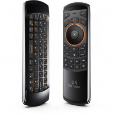 Tastatura Rii tek cu Telecomanda IR universala si Air mouse pentru Smart TV foto