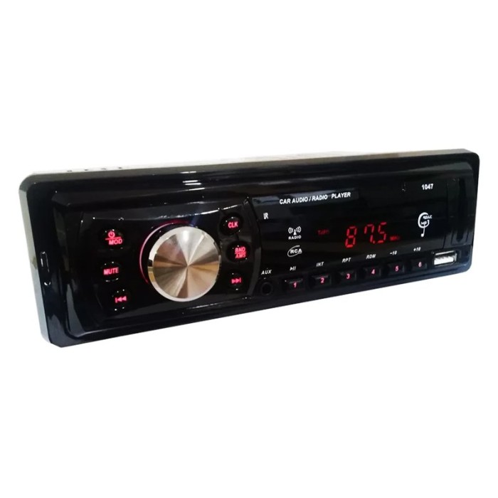 Receptor media digital CDX-GT1047, tuner AM / FM, 4 x 50 W Receptor media digital CDX-GT1047, tuner AM / FM, 4 x 50 W