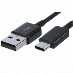 Cablu date Original Samsung EP-DW700CWE USB Type C - Negru foto