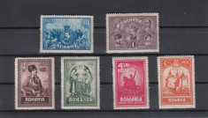 ROMANIA 1929 LP 82 - 10 ANI DE LA UNIREA TRANSILVANIEI SERIE MNH foto