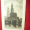Ilustrata- gravura semnata Dresda- Biserica Catolica , inc.sec.XX
