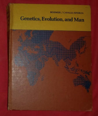 Genetics, evolution, and man /​ W.F. Bodmer, L.L. Cavalli-Sforza foto