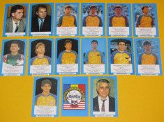 Lot 15 cartonase de colectie - ROMANIA la CM USA 1994 foto