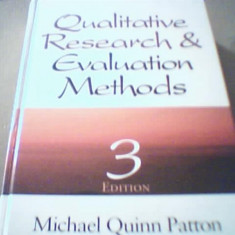 Michael Quinn Patton - QUALITATIVE RESEARCH & EVALUATIONS METHODS { 2002 }