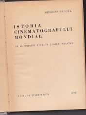 GEORGES SADOUL - ISTORIA CINEMATOGRAFULUI MONDIAL foto