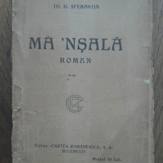 TH.D.SPERANTIA- MA'NSALA, 1921//EDITIE PRINCEPS