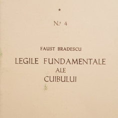 FAUST BRADESCU LEGILE FUNDAMENTALE ALE CUIBULUI 1975 MADRID MISCAREA LEGIONARA