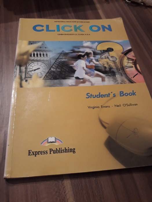 CLICK ON STUDENTS 3 BOOK MANUAL ENGLEZA L3 CLASA X