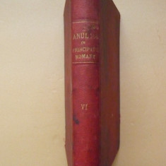 ANUL 1848 IN PRINCIPATELE ROMANE - TOMUL VI - 1910