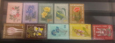 Romania 1959 lp 485,Plante medicinale serie mnh foto