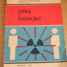 myh 33f - Arcadie Sasu - Omul si radiatiile - cu dedicatie si autograf - ed 1980