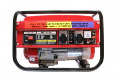 Generator electric monofazat pe benzina Micul Fermier, 2800W , 4Cp foto