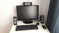 Desktop Intel Haswell 3 GHz, 8 GB RAM, 640 GB HDD, Radeon 7750 + Monitor Samsung foto