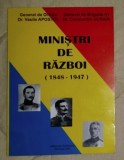 V. Apostol, C. Ucrain - Ministri de razboi