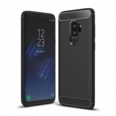 Husa Samsung Galaxy S9 Plus G965 Iberry Carbon Neagra foto