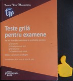 Teste grila pentru examene de an pentru licenta Drept civil procesual Penal Urs