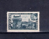 ROMANIA 1945 - PODUL DE LA CERNAVODA, MNH - LP 180 I, Nestampilat