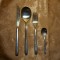 Rava, set 1 persoana, Art Deco, laminaj argint, colectie, cadou