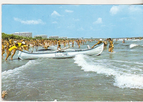 bnk cp Mamaia - Plaja - circulata