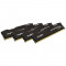 Memorie HyperX Fury Black 32GB DDR4 2133 MHz CL14 Quad Channel Kit