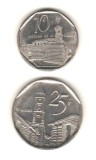 SV * Cuba LOT 10 CENTAVOS 2001 + 25 CENTAVOS 2008 UNC