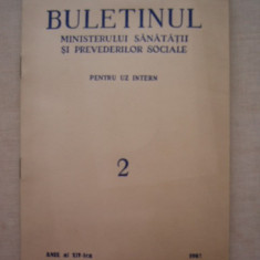 myh 36s - Buletinul Ministerului Sanatatii - 1962 - piesa de colectie